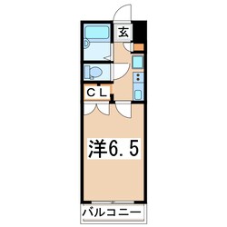 郡山駅 徒歩50分 3階の物件間取画像